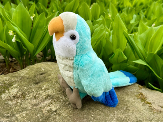 LIMITED EDITION Periwinkle The Blue Quaker Parrot Plush